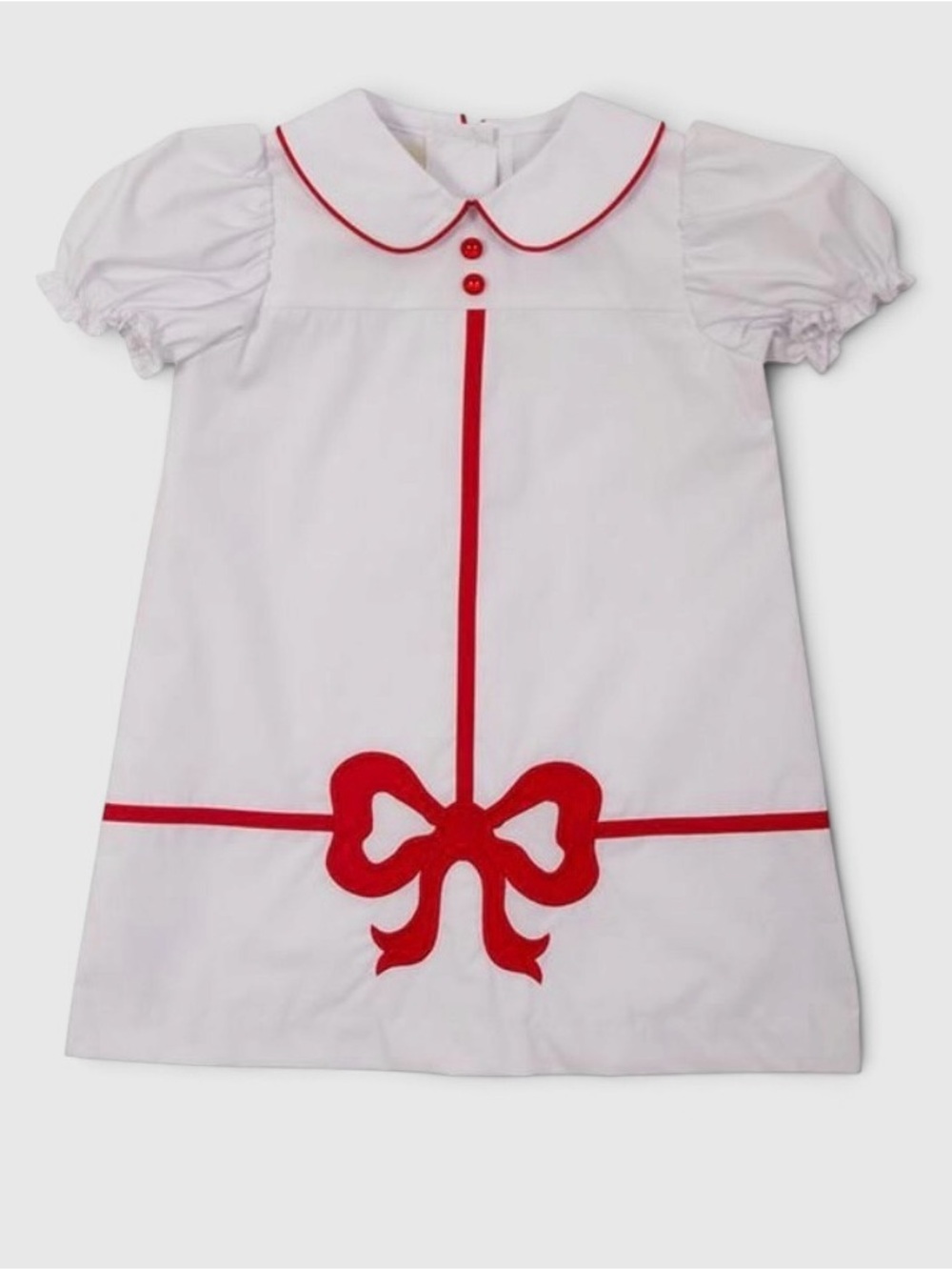 Beaufort Bonnet Co. Christmas Present Bow Dress 3T